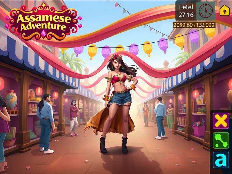 Assamese Glamour Adventure gameplay screenshot