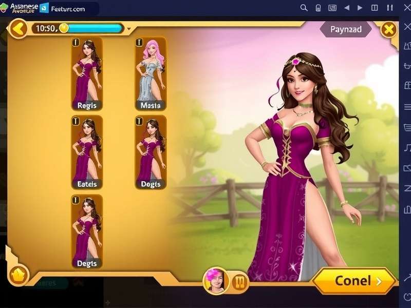 Assamese Glamour Adventure character customization